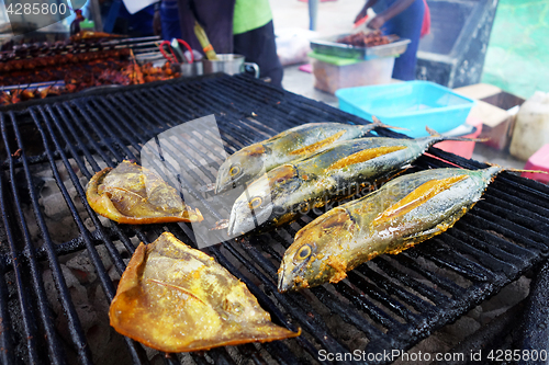Image of Grilled fish at Sabah Malaysian
