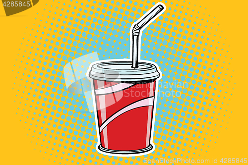 Image of paper Cup fast food beverage