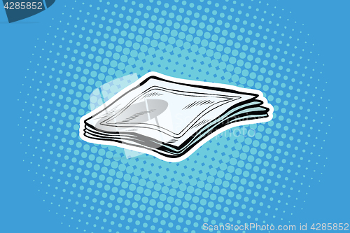 Image of Paper napkins or handkerchiefs