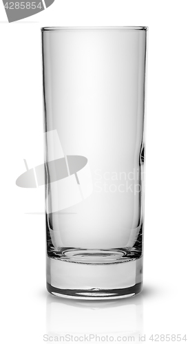 Image of Empty tall narrow glass
