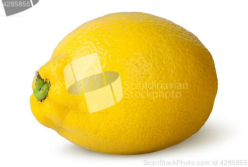 Image of Ripe refreshing lemon turned