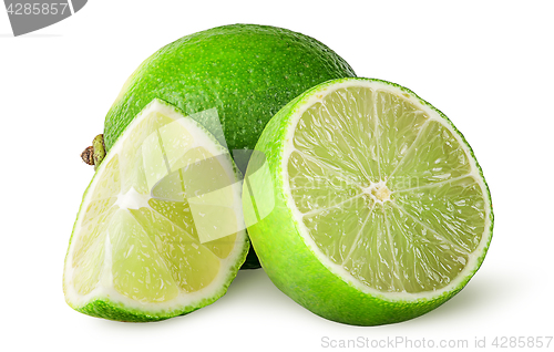 Image of Several pieces of lime