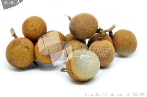 Image of Longan on white background