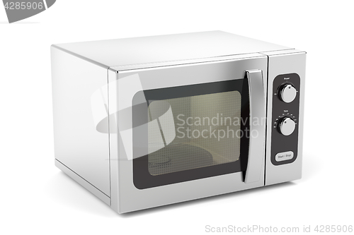 Image of Silver microwave oven