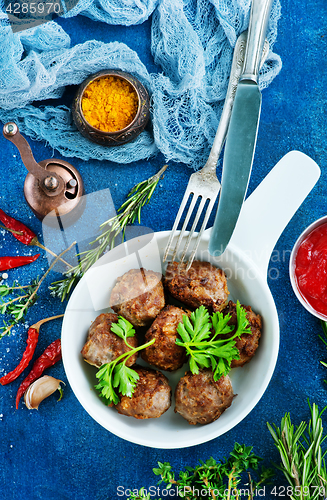 Image of fried meatballs