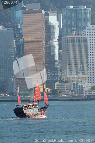 Image of Chinese sailing ship