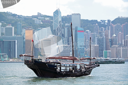Image of Hong Kong junk boat 
