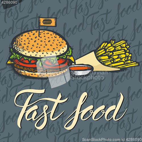 Image of Vector food concept