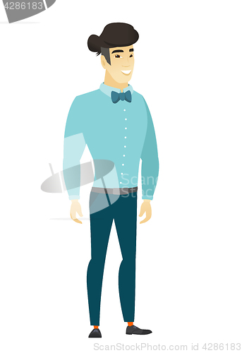 Image of Young asian confident businessman.