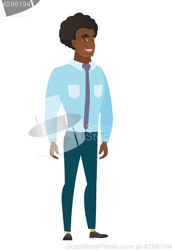 Image of Young caucasian happy businessman.