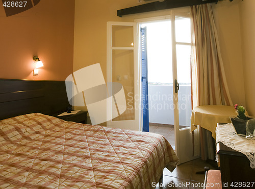 Image of hotel room oia ia santorini greek islands greece