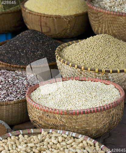 Image of Seeds at a market
