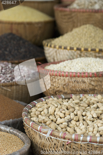 Image of Seeds in a market