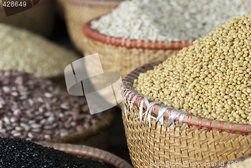 Image of Seeds in a market