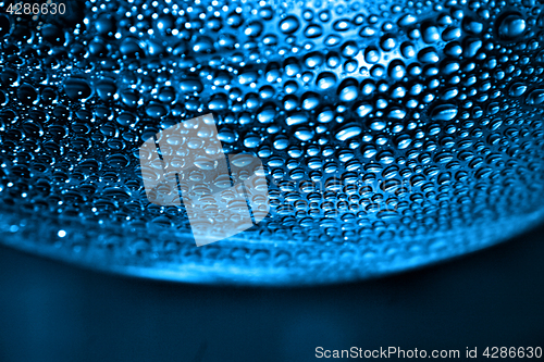 Image of water drop texture