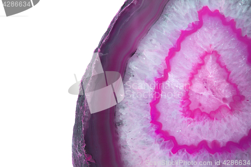 Image of agate violet texture