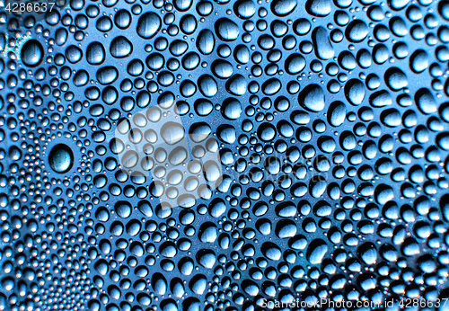 Image of water drop texture