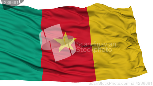 Image of Isolated Cameroon Flag