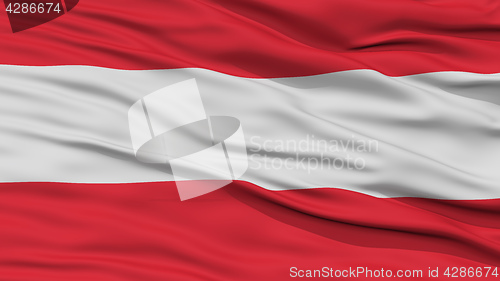 Image of Closeup Austria Flag