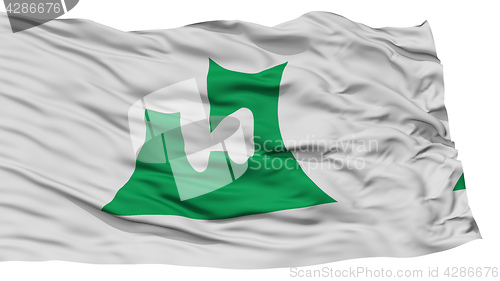 Image of Isolated Aomori Japan Prefecture Flag