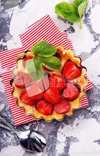 Image of strawberry cake
