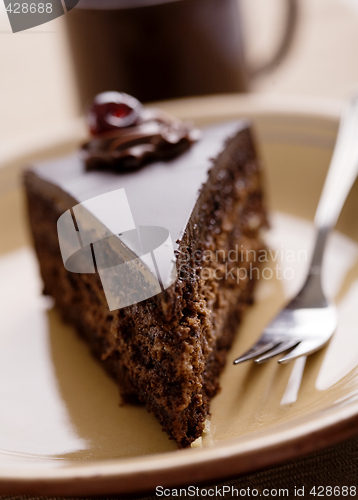 Image of chocolate cake