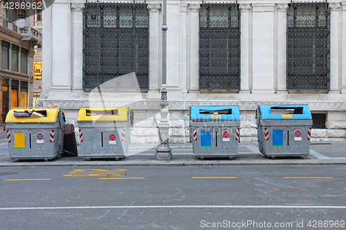 Image of Recycling Bins