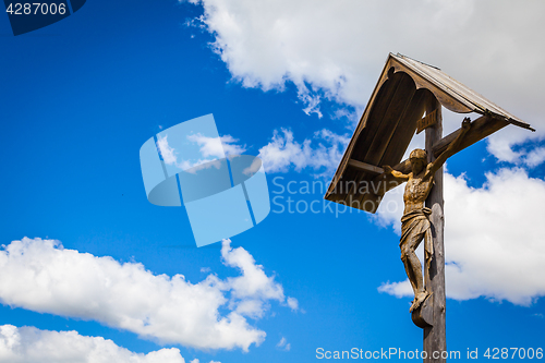 Image of Traditional Crufix in Dolomiti Region - Italy