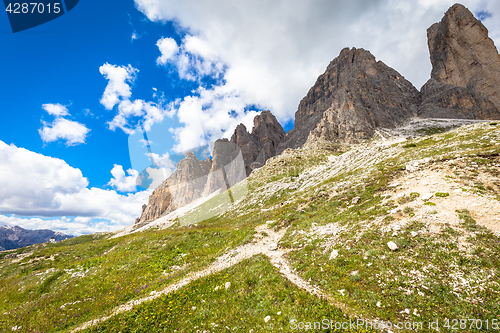 Image of Landmark of Dolomites - Tre Cime di Lavaredo