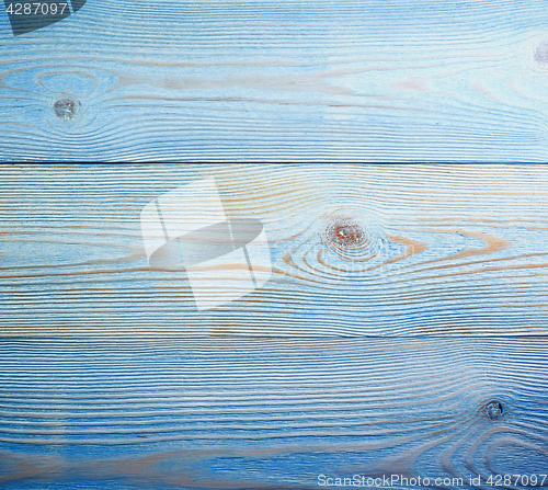 Image of Blue Wooden Background