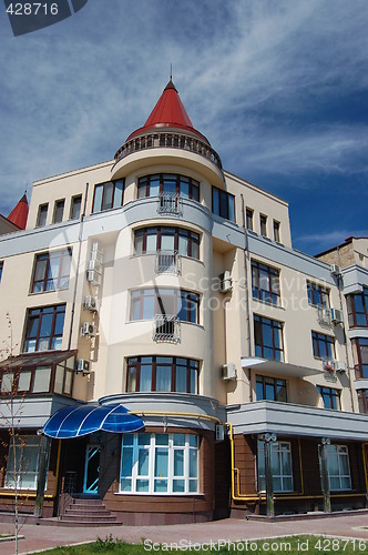 Image of Typical architecture in modern residential area of Kiev