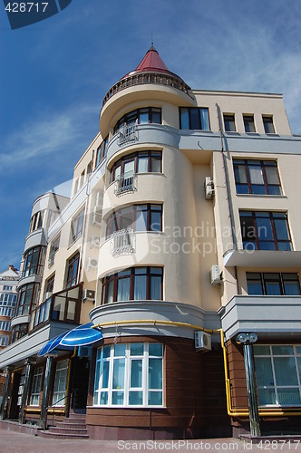 Image of Typical architecture in modern residential area of Kiev