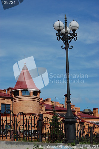 Image of Typical architecture in modern residential area of Kiev