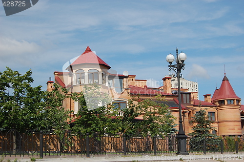 Image of Typical architecture in modern residential area of Kiev