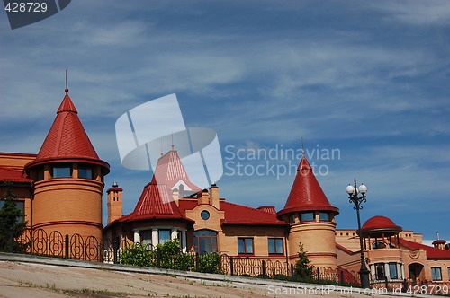 Image of Typical architecture in modern residential area of Kiev