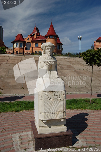 Image of Typical architecture in modern residential area of Kiev