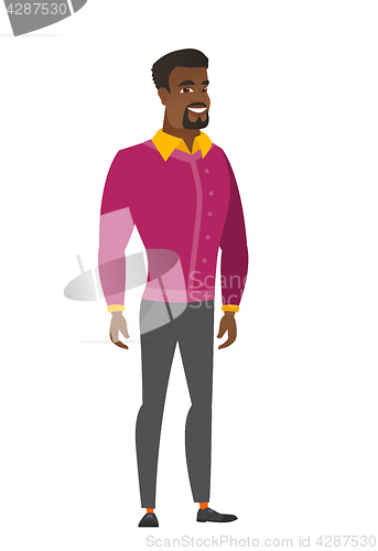 Image of Young african-american confident businessman.