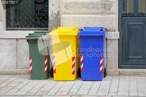 Image of Recycling Wheelie Bins