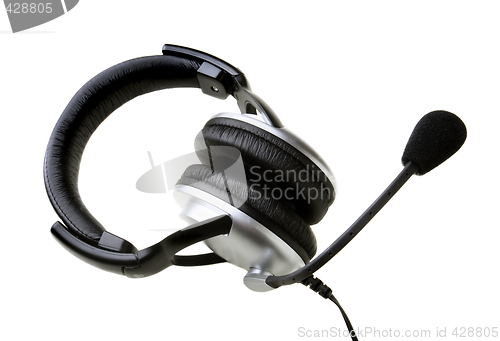 Image of Headphones on white