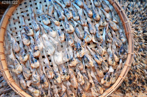 Image of Dried oyster in Mae Klong Railway Market