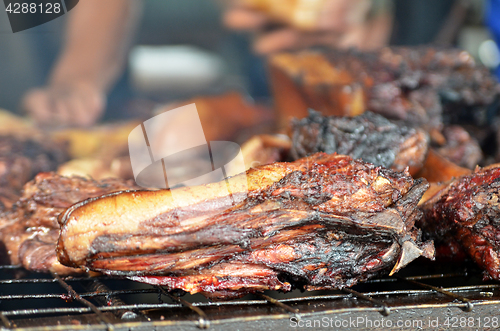 Image of Sinalau Bakas or Smoked Wild Boar