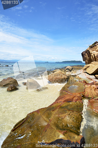 Image of Beautiful sea view at Sabah island