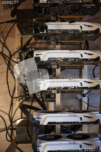 Image of Computer for Bitcoin mining