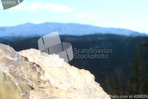 Image of Icy mountain