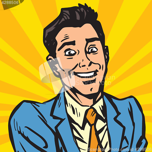 Image of avatar portrait smiling male