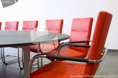 Image of Chairs in a conference room