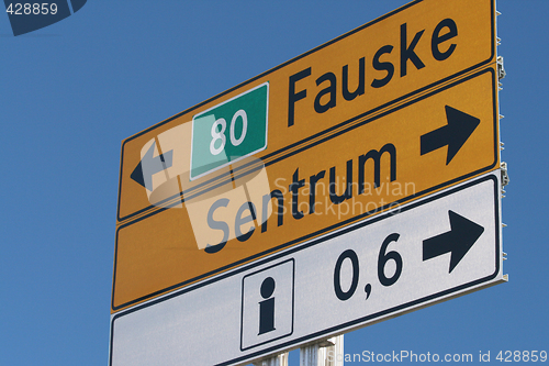 Image of Roadsign