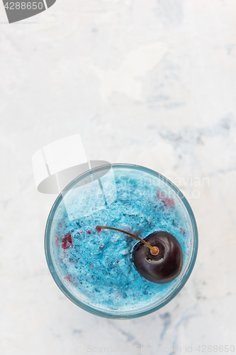Image of Blue cherry smoothie
