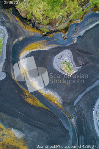 Image of Abstract river