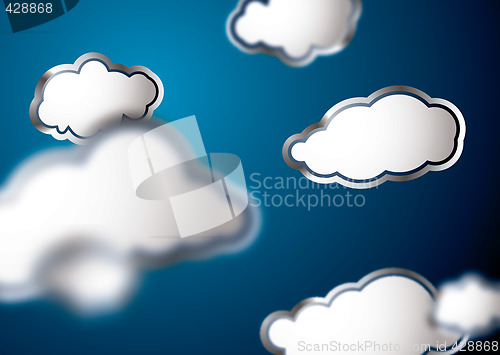 Image of cloud blur